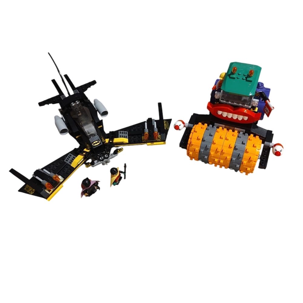 Retired Lego DC Comics Super Heroes Batman The Joker Steam Roller Set 76013